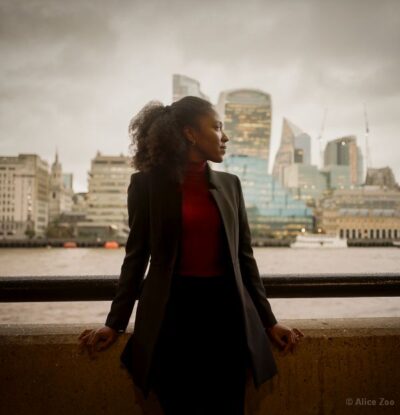 Natasha Brown photographed for Granta Best of Young British Novelists, London, November 2022. (Photo/Alice Zoo)