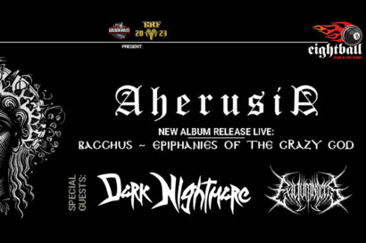 Aherusia Bacchus Release Show + Dark Nightmare + Exilium Noctis