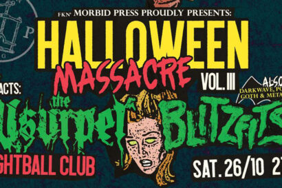 Halloween Massacre Vol. III | Uusupper &#038; Blitzfits (Misfits Tribute) Live + Dark Party