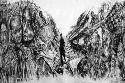 Χρήστος Αλαβέρας: Ζωγραφοπατήματα ώς το Τελλόγλειο και πέρα