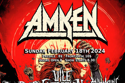 Amken – Vile Extortion – Among Death’s Shadow – Misanthropic Extremity