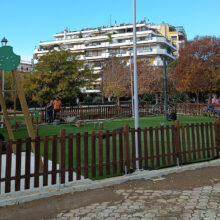 Παραδίδεται το ανανεωμένο πάρκο Αλκμήνης στη Χαριλάου