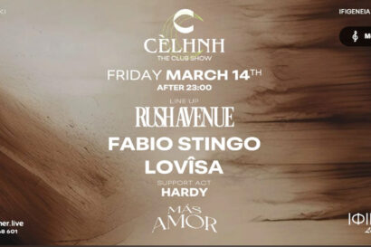 Celhnh presents Rush Avenue, Fabio Stingo & Lovisa with Mas Amor