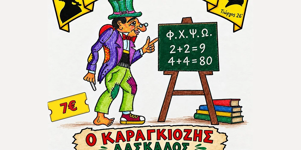 Ο Καραγκιόζης δάσκαλος